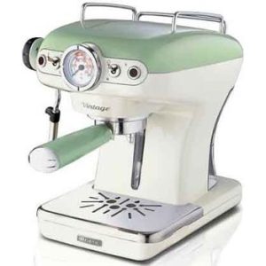 Ariete vintage espressomaskin I retrostil grön - ARIETE vINTAGE