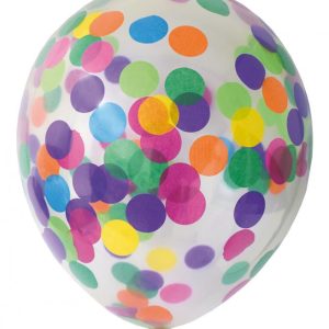 Ballonger 6-pack confetti mix - Hisab Joker