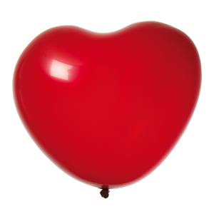 Ballonger 8-pack hjärta röd - Hisab Joker