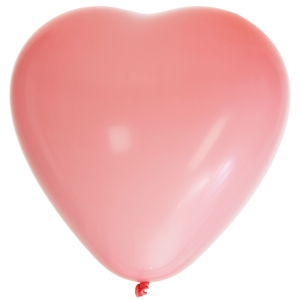 Ballonger 8-pack hjärta rosa - Hisab Joker