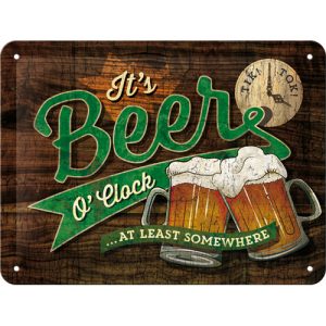 Beer o´clock glasses skylt 15x20 cm - OD PROFILE AB