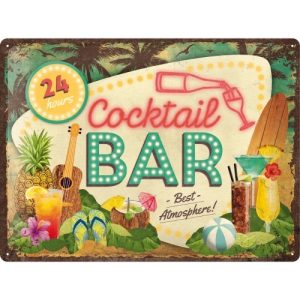 Cocktail bar skylt 30x40 cm - OD PROFILE AB