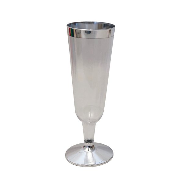 Deserve champagneglas silverkant - Inicio
