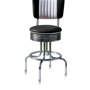Diner barstol retro 66 cm med rygg - JOLINA HOLLAND