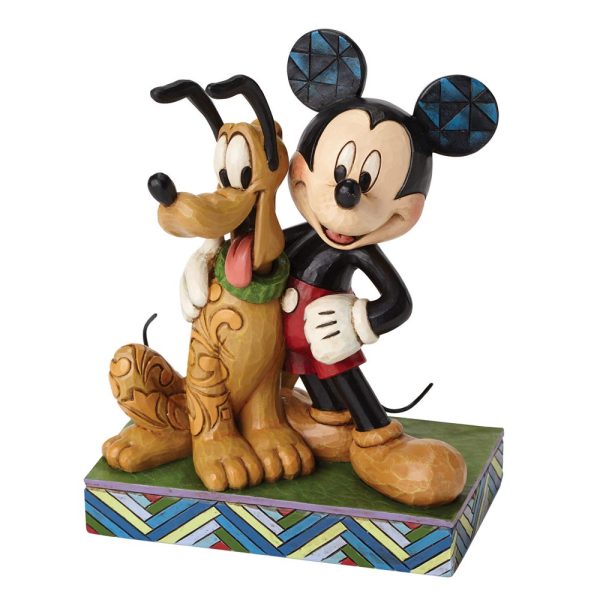 Disney Figur Bästisar Musse & Pluto - Jim Shore