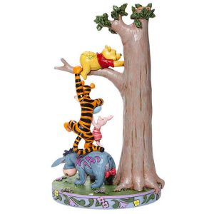 Disney Figur Puh och vännerna i träd - Jim Shore
