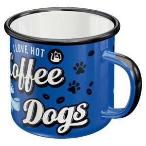 Emaljmugg Hot Coffee and Cool Dogs - OD PROFILE AB