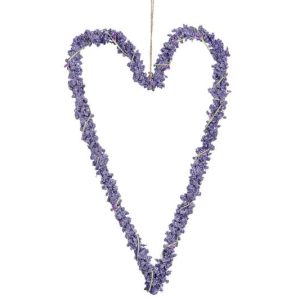 Hängande hjärta lavendel liten - Alot Decoration