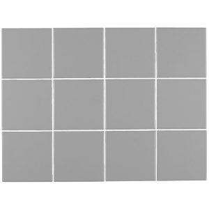 Klinker Arredo Unicolor Mid Grey 10x10 cm - Arredo