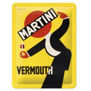Martini Vermouth Waiter skylt 15x20 cm - OD PROFILE AB