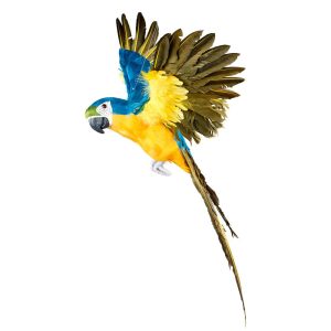 Papegoja flygande blå 40 cm - Alot Dekoration