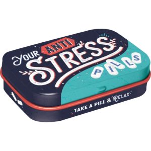 Pillerask stress pills - med mintpastiller - OD PROFILE AB