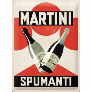 Plåtskylt Martini Spumanti 30x40 cm - OD PROFILE AB