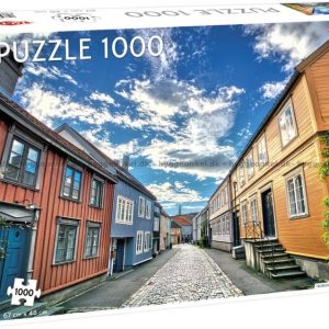 Pussel Trondheim Old Town 1000 bitar - Tactic