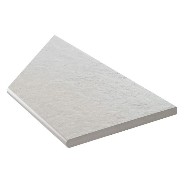 Uteklinker Bricmate Z Concrete Light Grey Inner Corner Right 30x60 cm - Bricmate