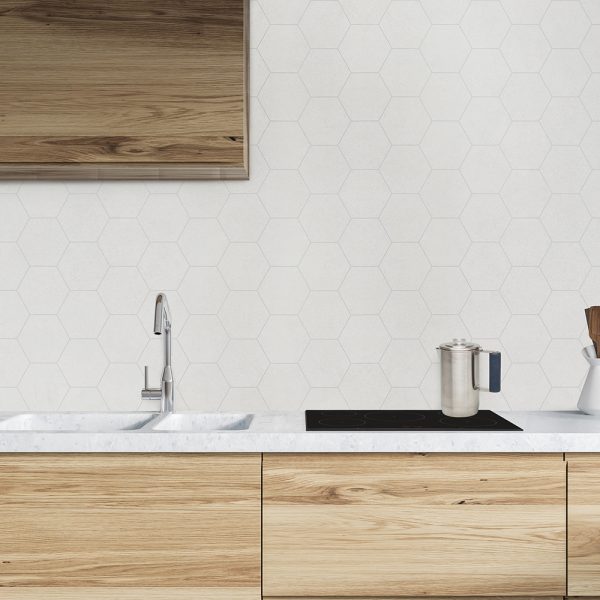 Väggskiva BerryAlloc Kitchen Wall Sandsten Hexagon - BerryAlloc