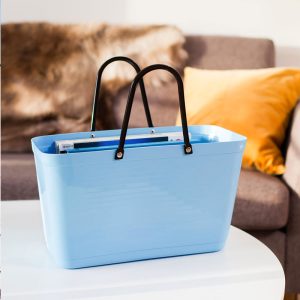 Väska Hinza Stor Ljusblå - Green Plastic - Hinza