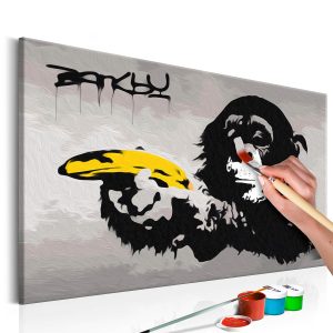 ARTGEIST DIY dukm&aring;lning - Monkey 60x40 - Artgeist