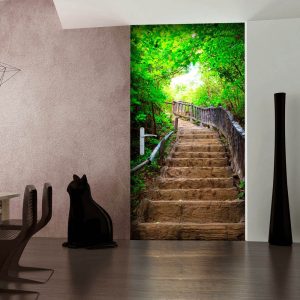 ARTGEIST fototapet till d&ouml;rrar - Stairs from nature