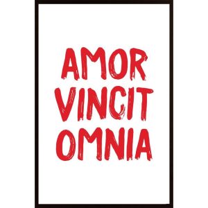 Amor Vincit Omnia 3 Poster - Hambedo