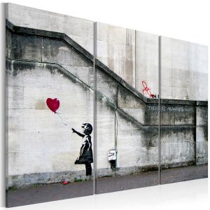 Artgeist bild - Girl With a Balloon by Banksy