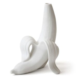 Banana Bud Vase | Vit - JONATHAN ADLER