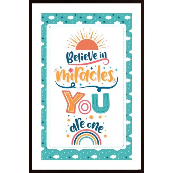 Believe In Miracles Poster - Hambedo