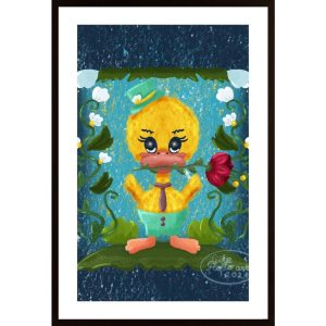 Cute Duckling Poster - Hambedo