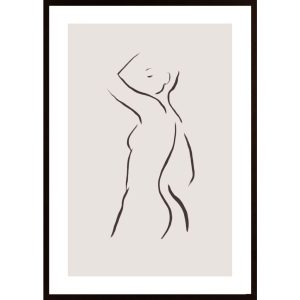 Female Body 2 Poster - Hambedo