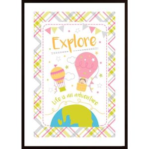 Girl Explorer Poster - Hambedo