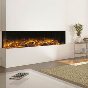 Glazer 1500 - Inbyggd elektrisk kamin - Flamerite Fires