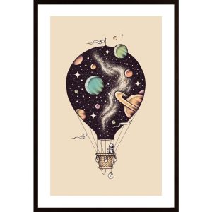 Interstellar Journey Poster - Hambedo