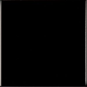 Kakel Arredo Color Negro Blank 10x10 cm - Arredo