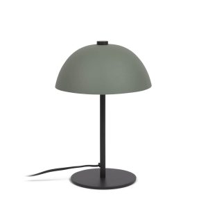 LAFORMA Aleyla bordslampa - gr&ouml;n och svart metall - Laforma