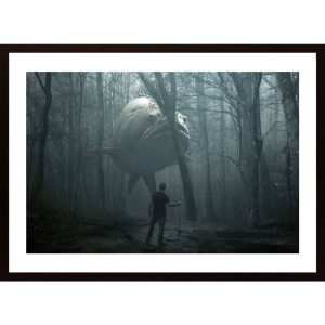 Large Fish In The Forest Poster - Hambedo