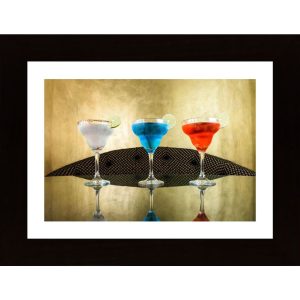 The Three Cocktails Poster - Hambedo