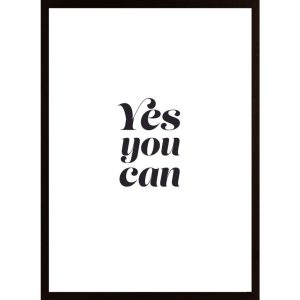 Yes You Can Poster - Hambedo