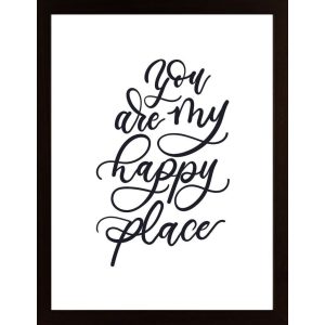 You Are My Happy Place Poster - Hambedo